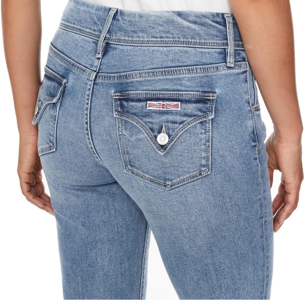 Hudson Jeans Light Blue Straight Leg Women's Denim